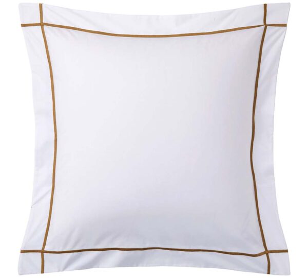 Athena Bronze Square Pillowcase